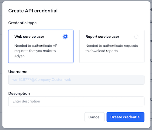 adyen-webservice-user
